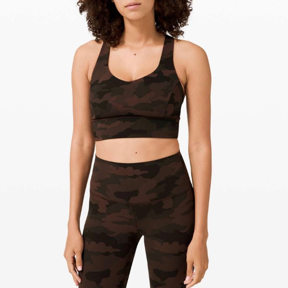 NWT Lululemon Free To Be Serene Bra Long Line Heritage 365